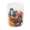 Pot de rangement en plastique transparent de 1,7 kg d’Ordonnez simplement